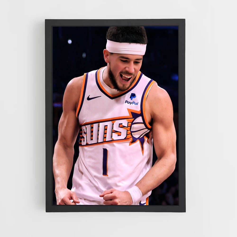 Poster L'Élan de Booker – affiche Basketball (vue 2)
